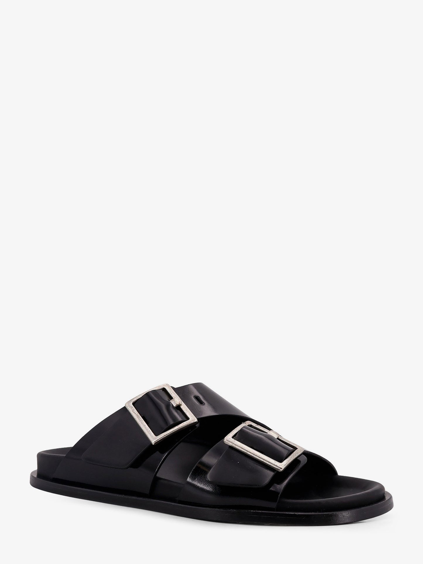 Alba low leather sandals