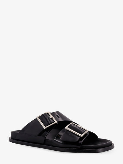 Alba low leather sandals thumbnail