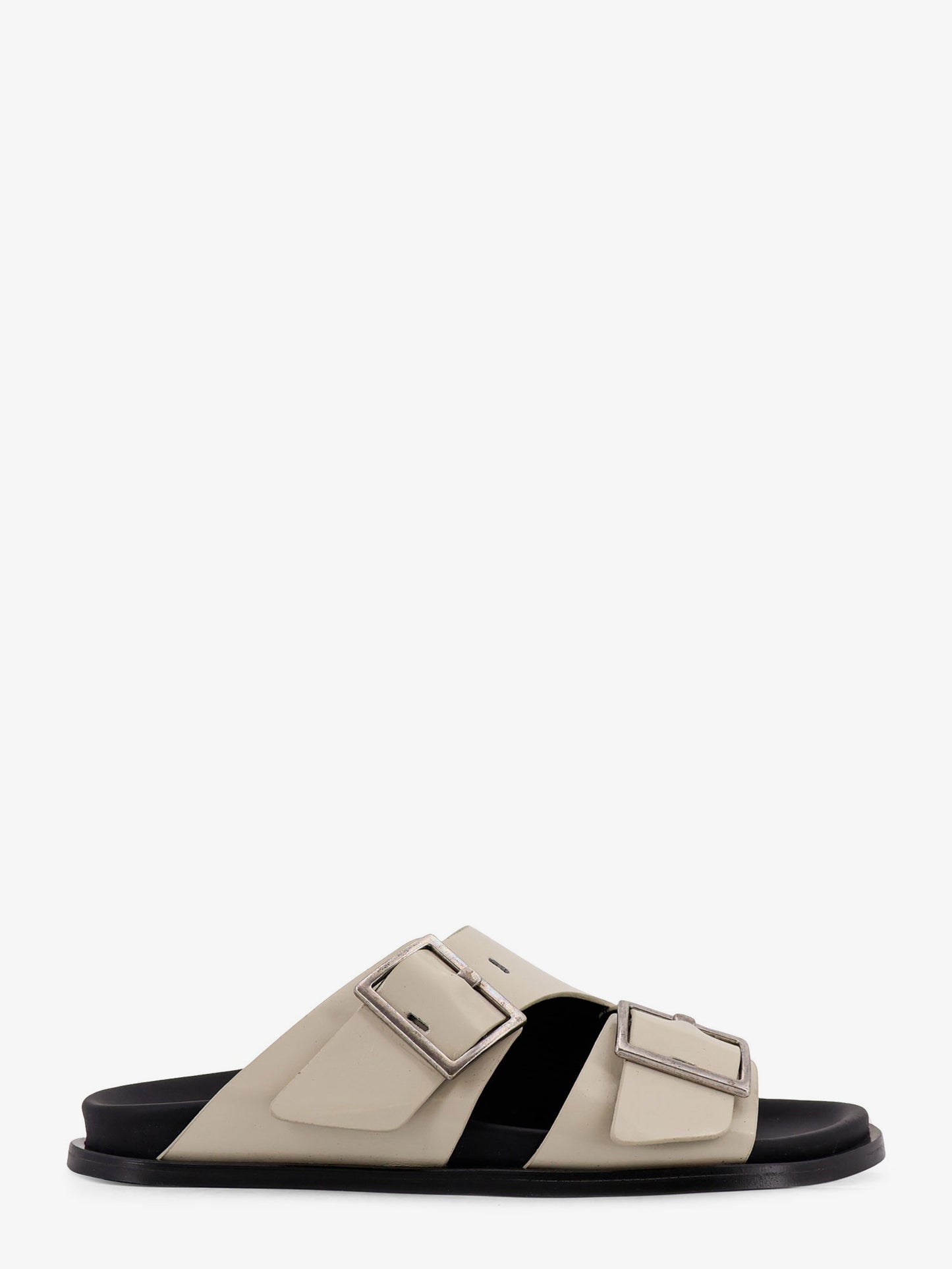 Alba low leather sandals
