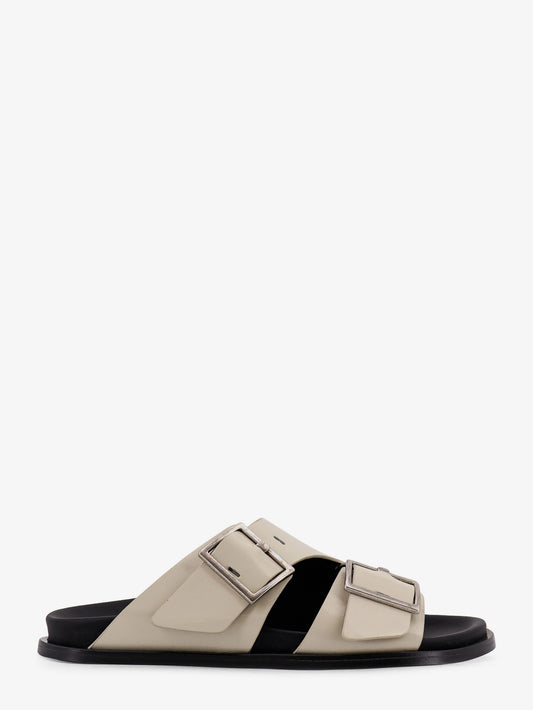 Alba low leather sandals