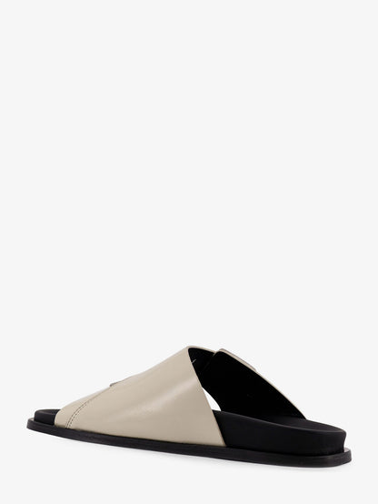 Alba low leather sandals thumbnail