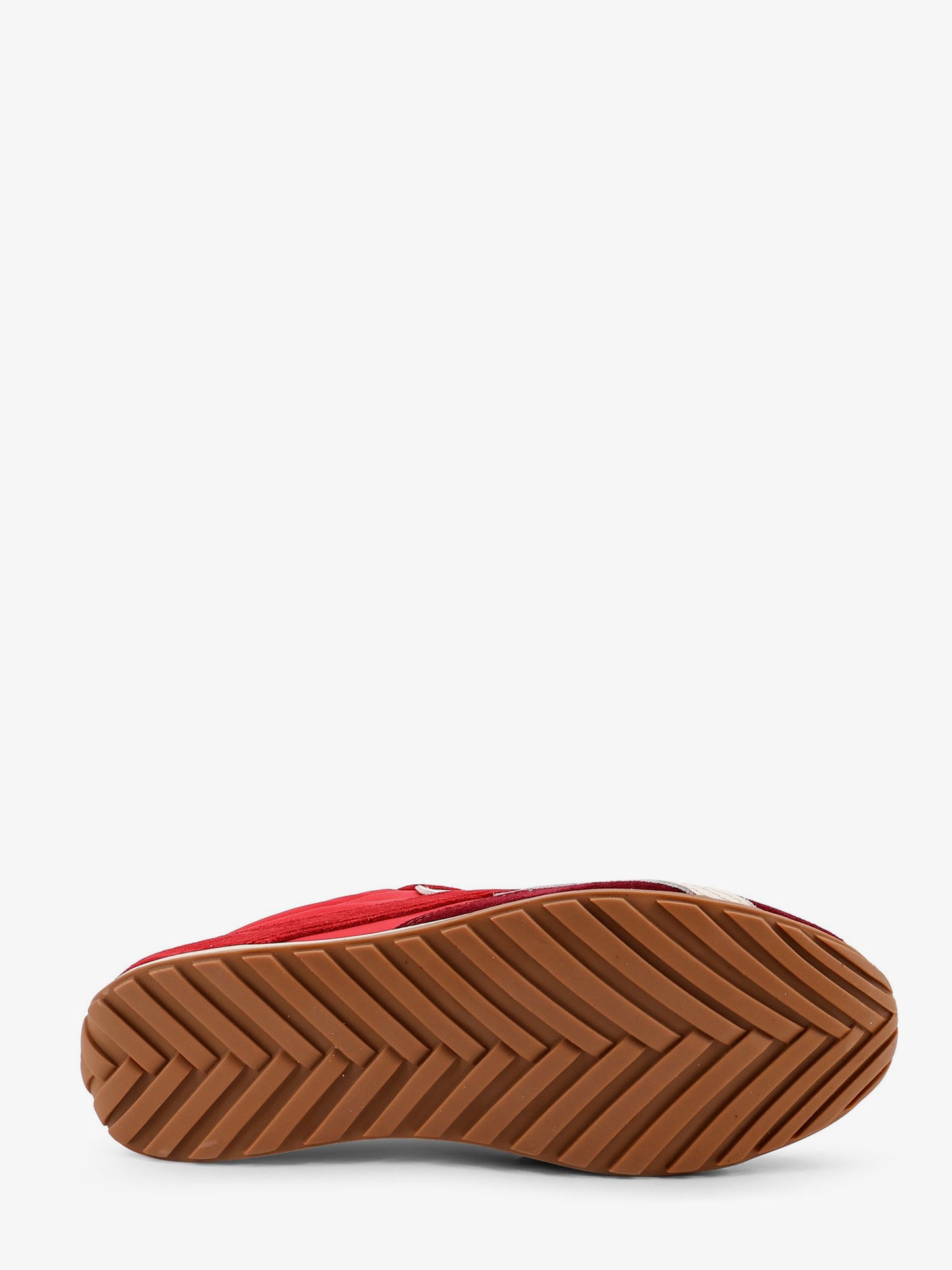 Nylon and suede sneakers