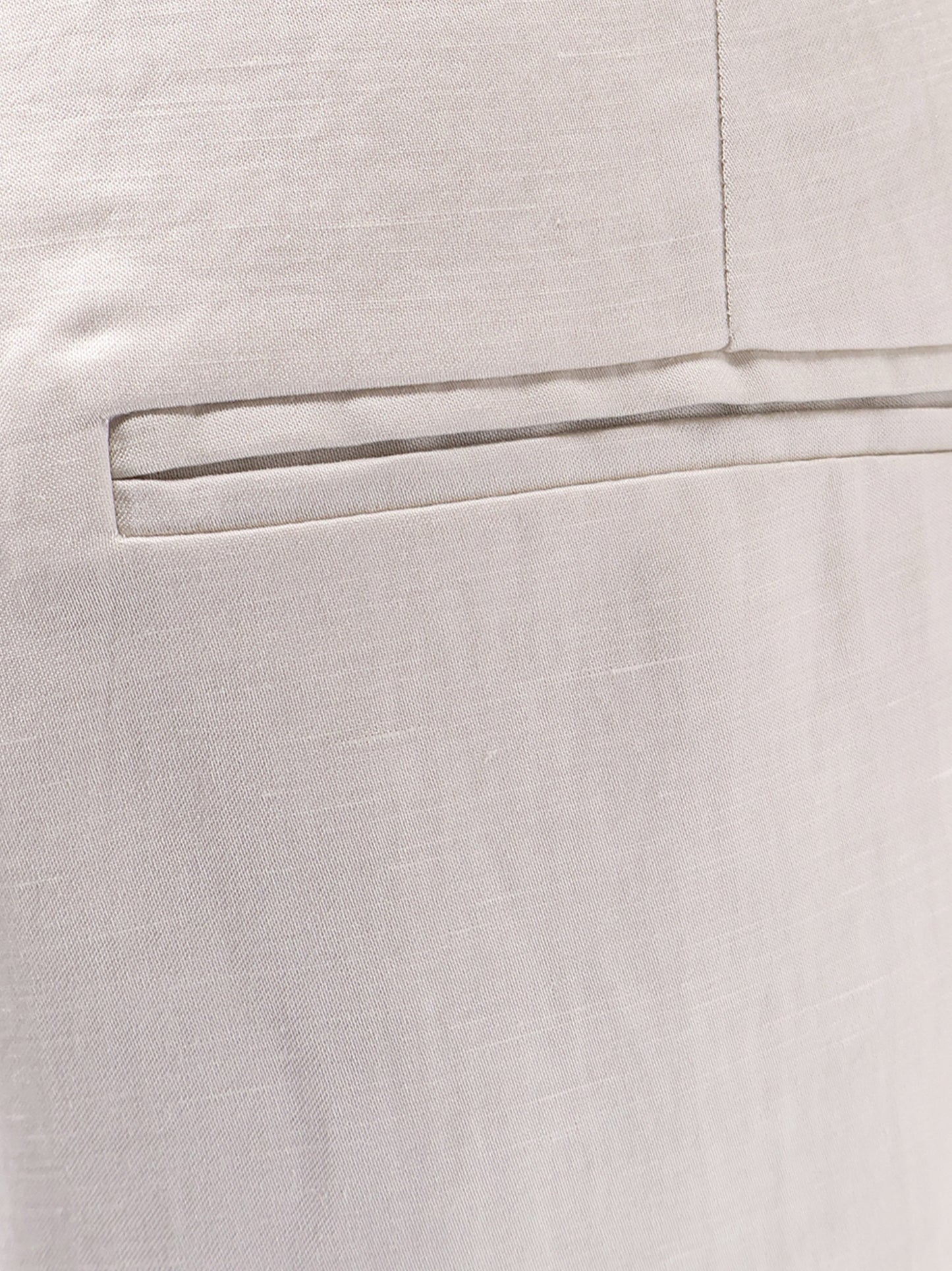 Lyocell and linen trousers