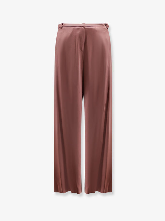 Satin trousers