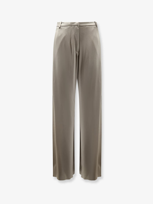 Satin trousers