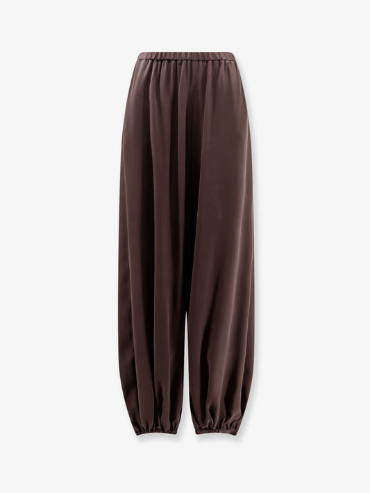 Baloon silk trousers