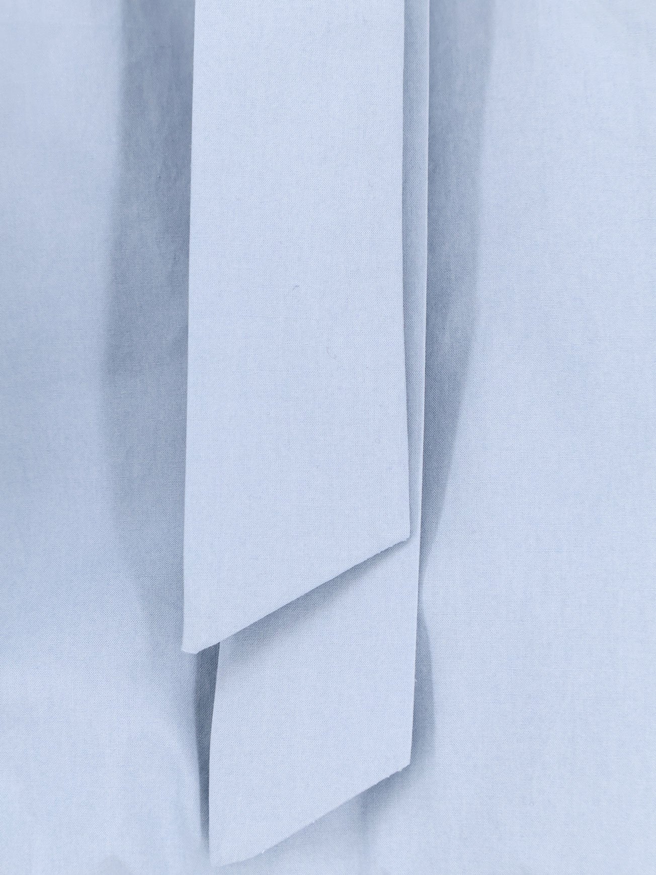Camicia in cotone con fiocco