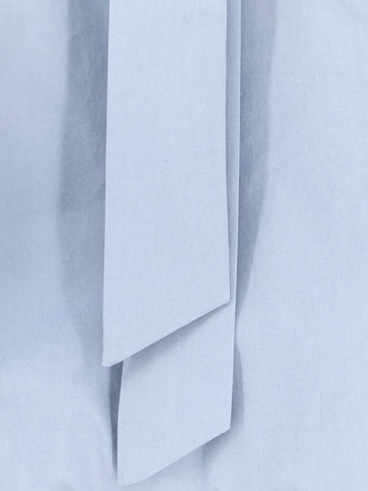 Camicia in cotone con fiocco thumbnail