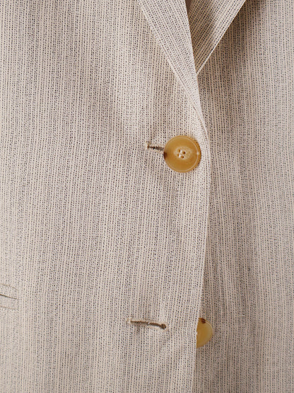 Viscose and linen blazer thumbnail