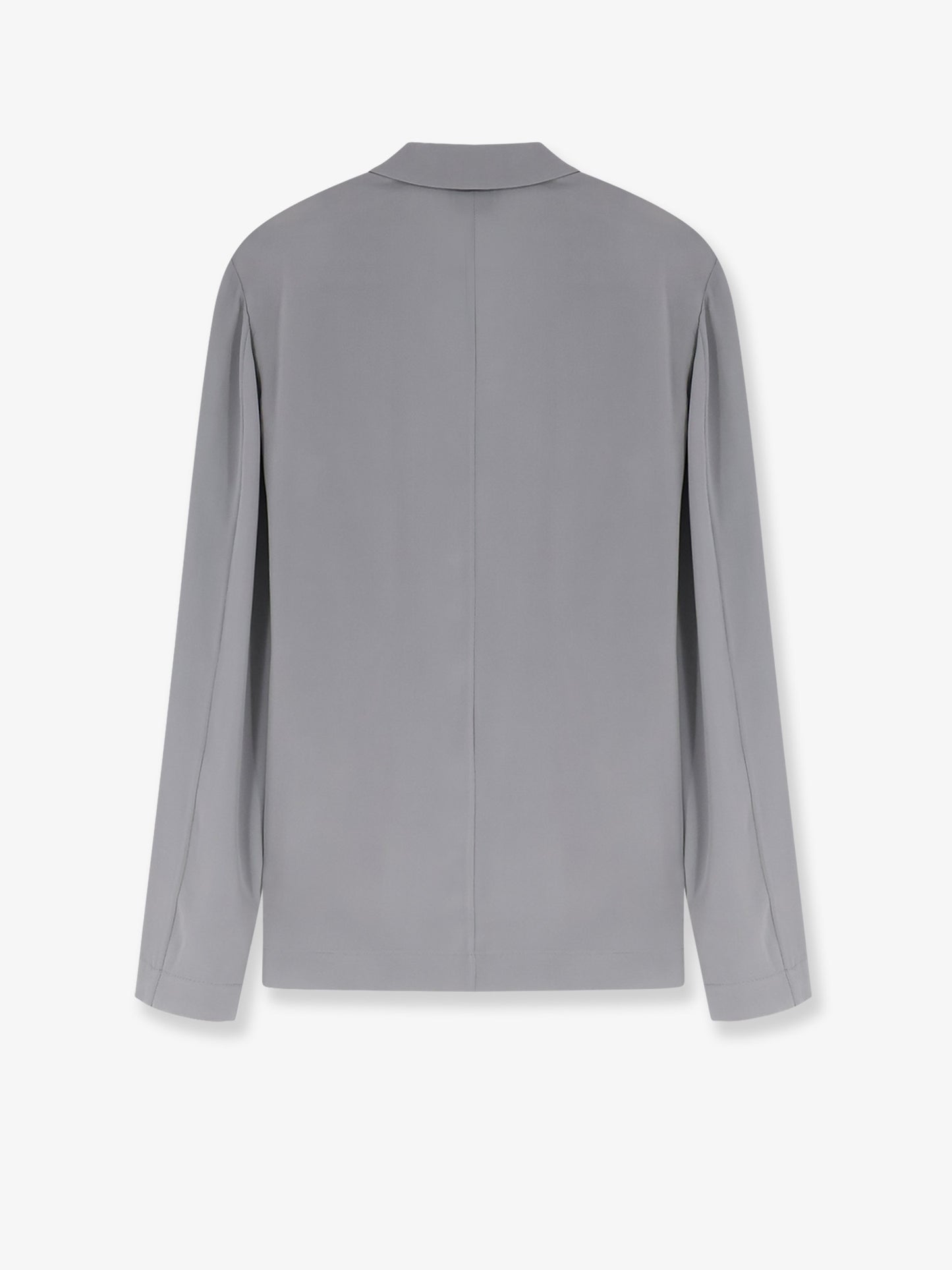 Loose silk blazer