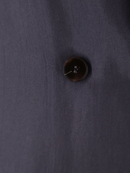 Double-breasted silk blazer thumbnail
