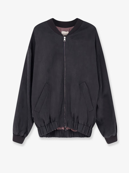 Lyocell and linen bomber thumbnail