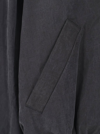 Lyocell and linen bomber thumbnail