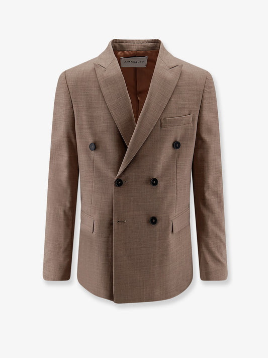 Virgin wool blend blazer