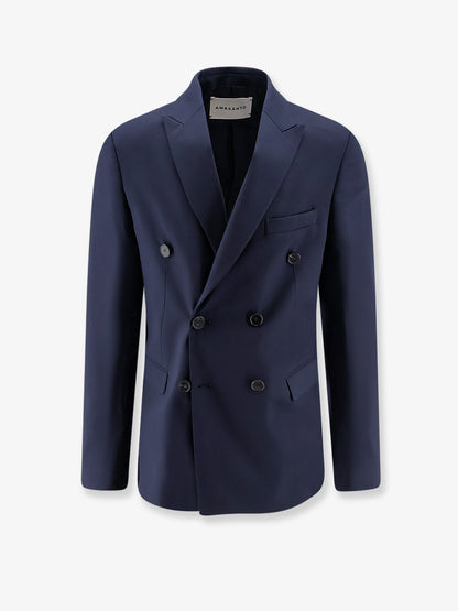 Virgin wool blend blazer thumbnail