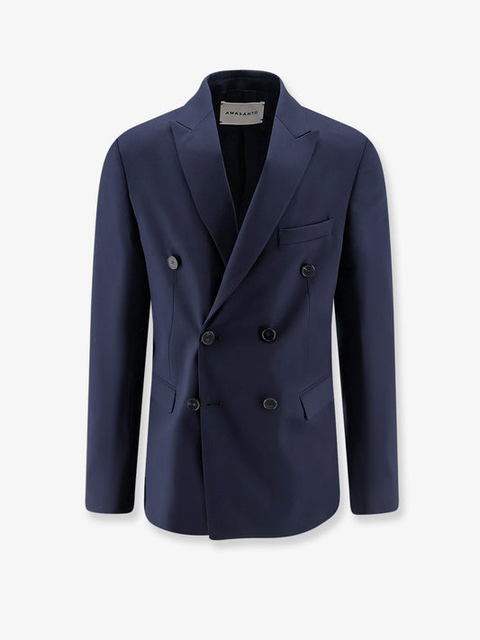 Virgin wool blend blazer