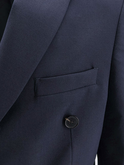 Virgin wool blend blazer thumbnail