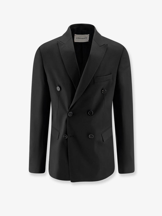 Virgin wool blend blazer