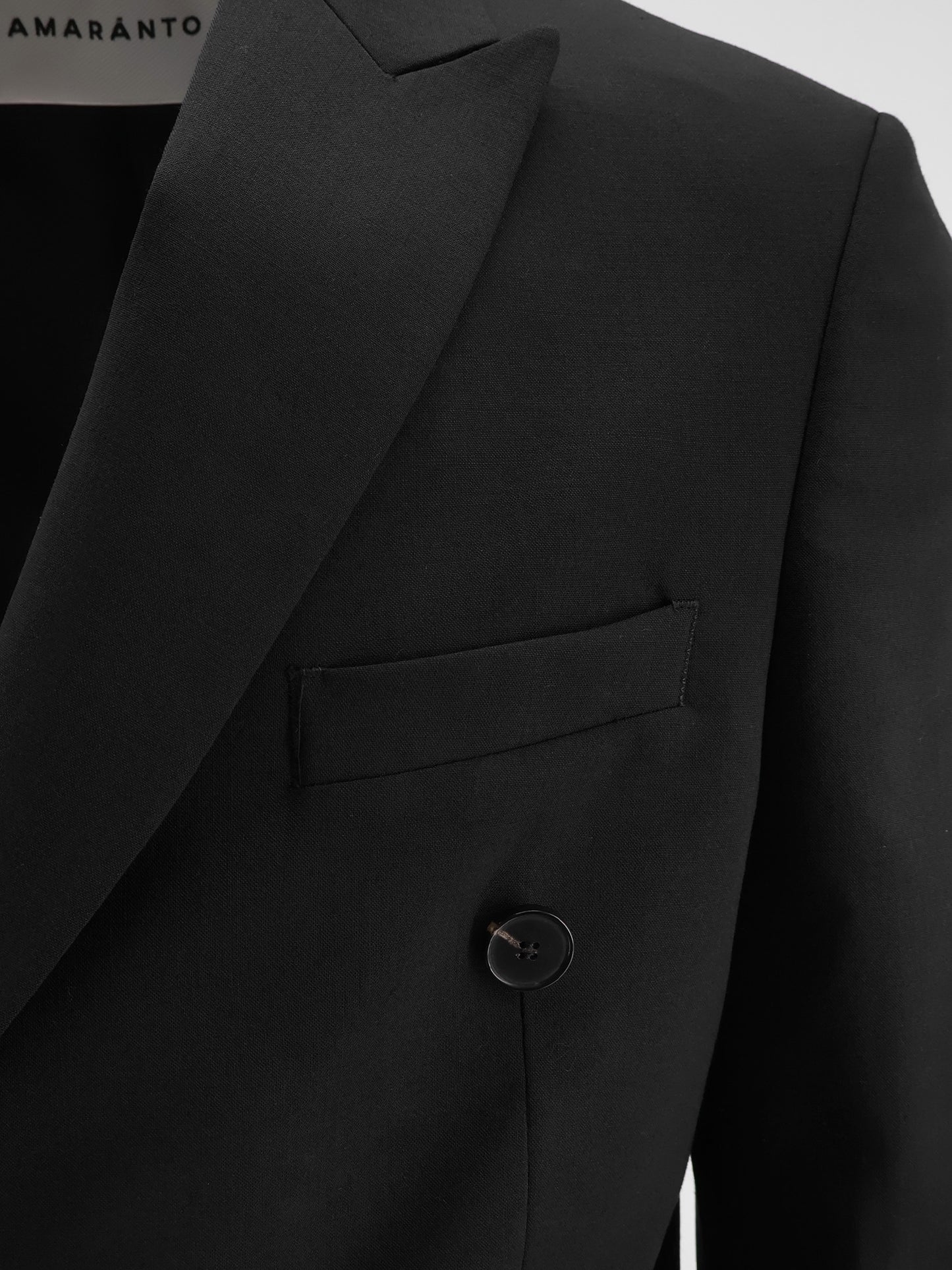 Virgin wool blend blazer