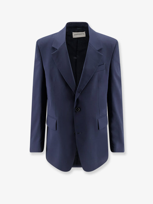 Virgin wool blend blazer