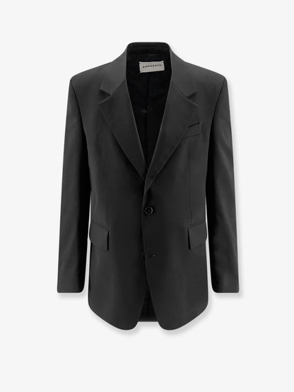 Virgin wool blend blazer thumbnail