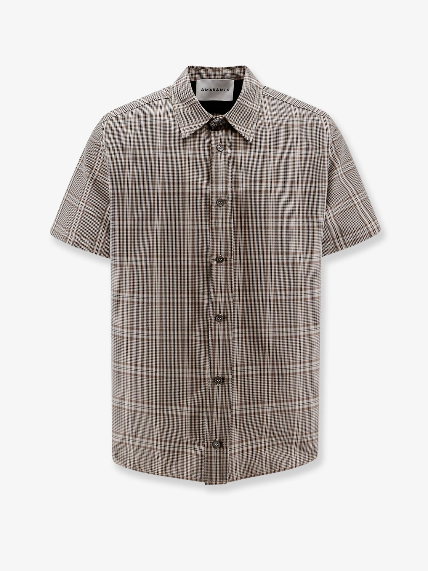 Camicia madras in misto cotone