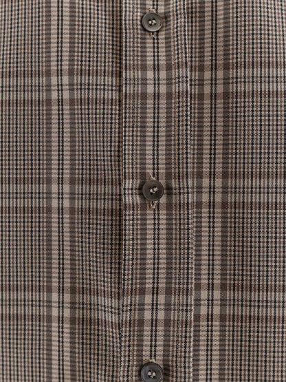 Camicia madras in misto cotone thumbnail