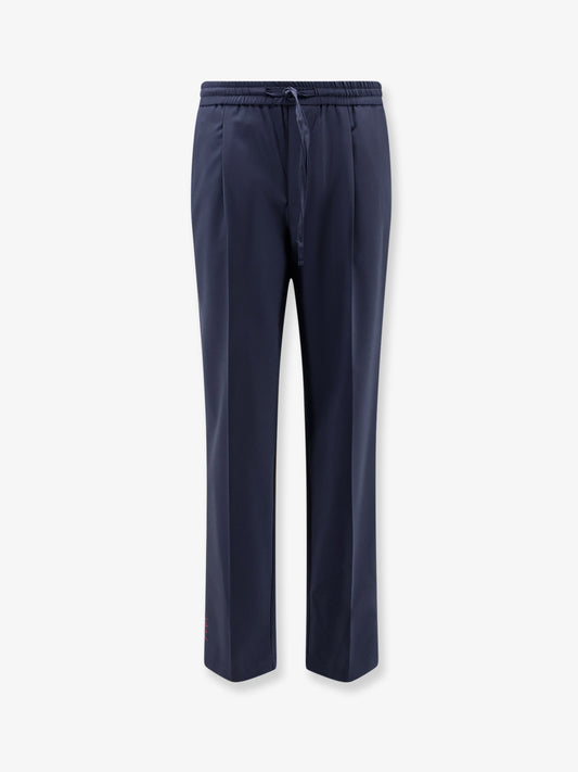Virgin wool blend trousers