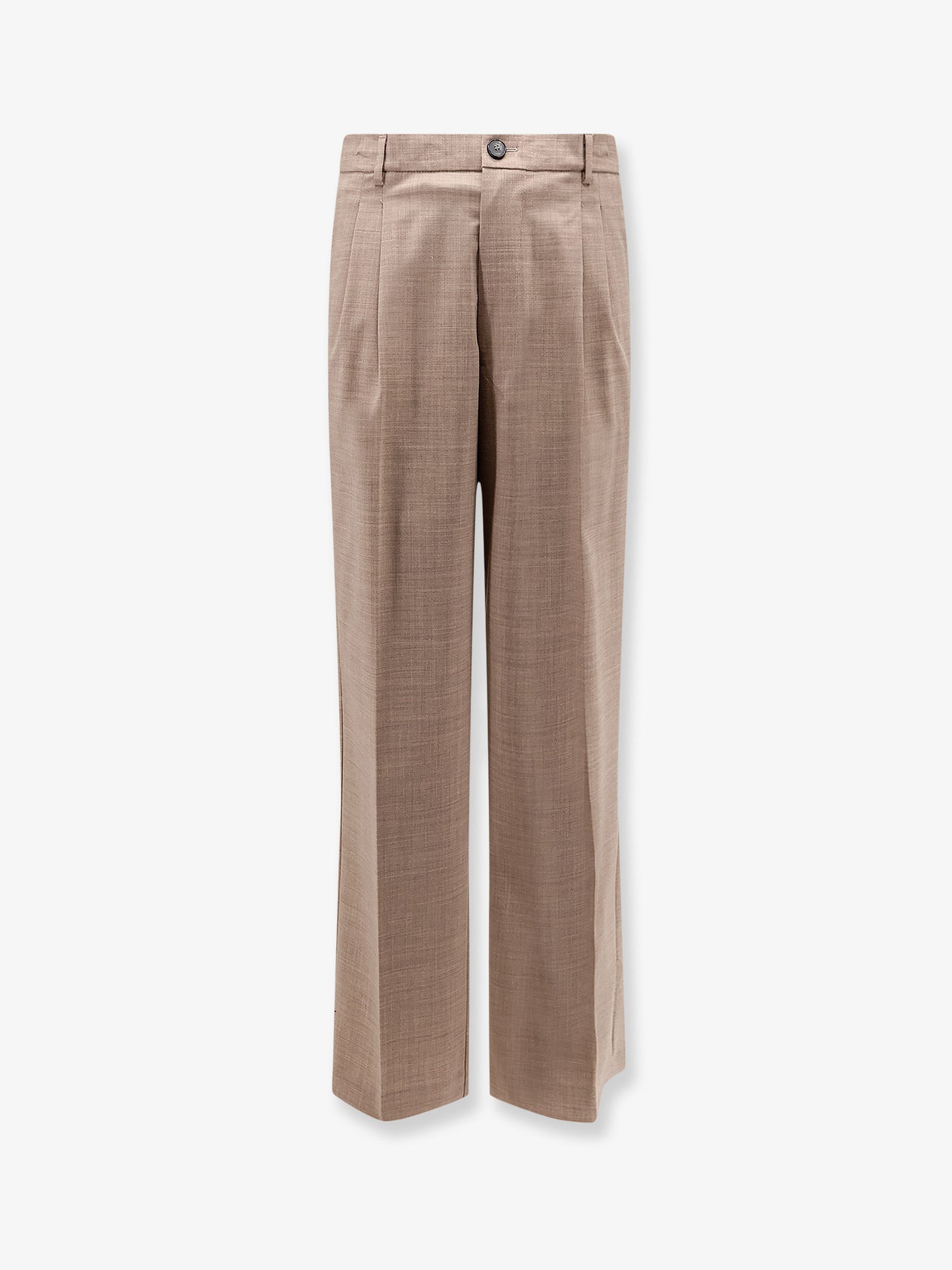 Virgin wool blend trousers