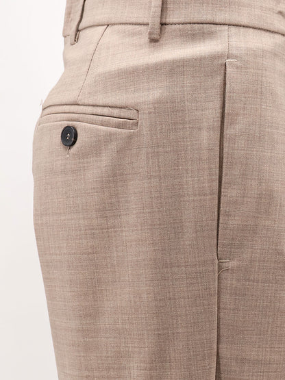 Virgin wool blend trousers thumbnail