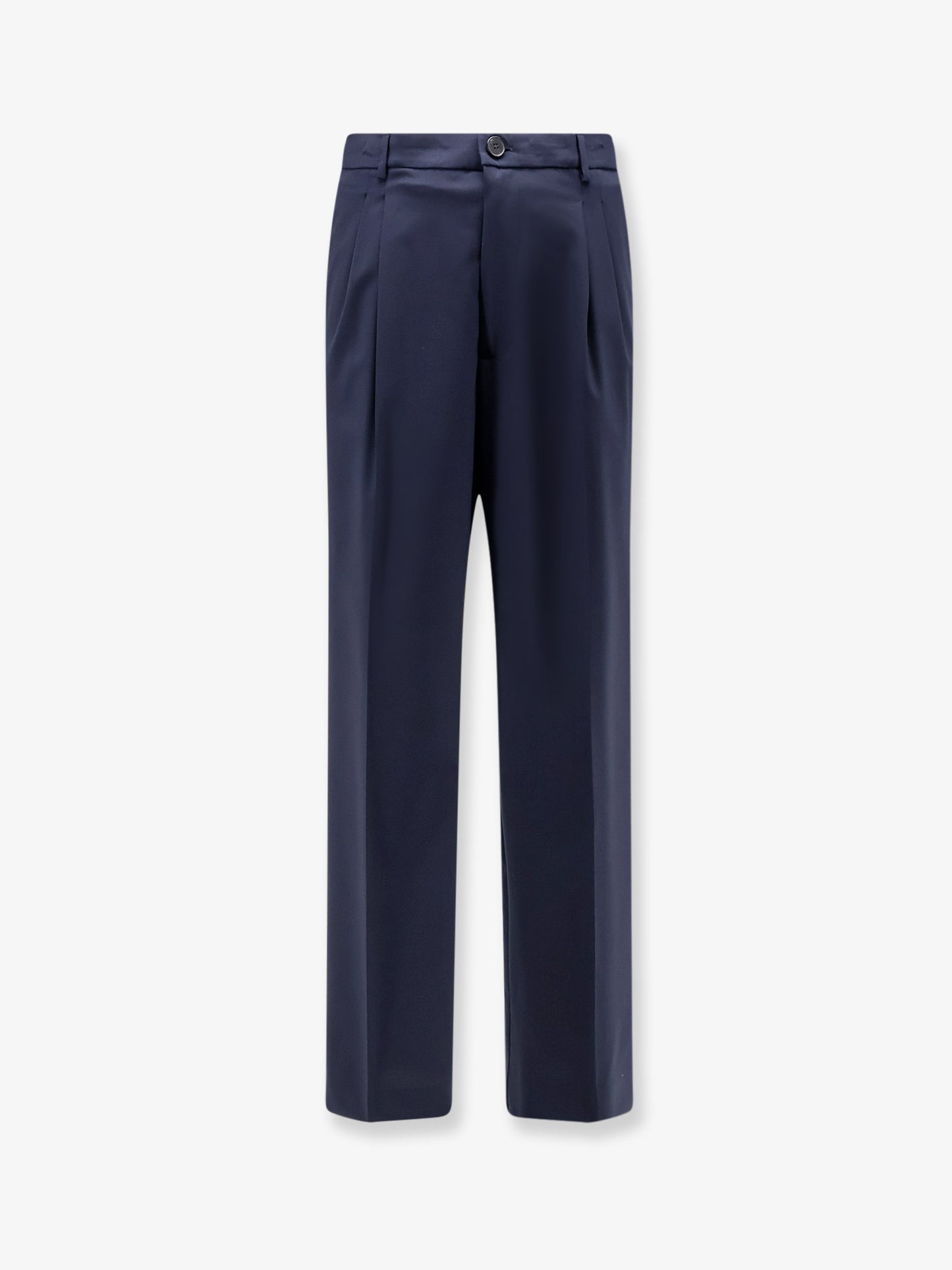 Virgin wool blend trousers