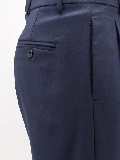 Virgin wool blend trousers thumbnail