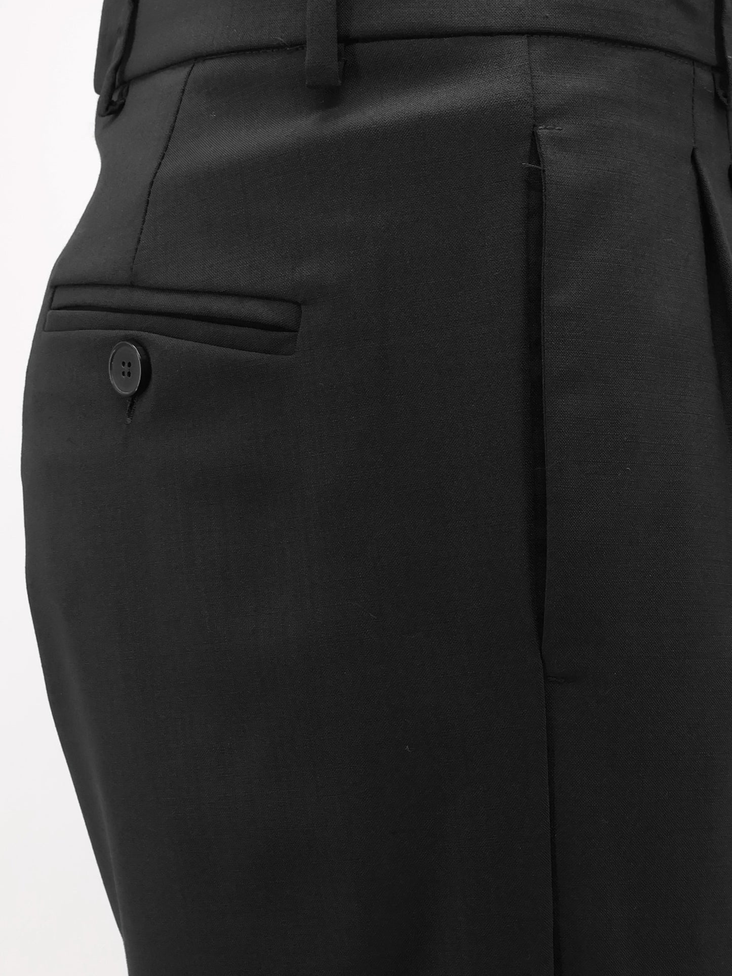Pantaloni in misto lana vergine