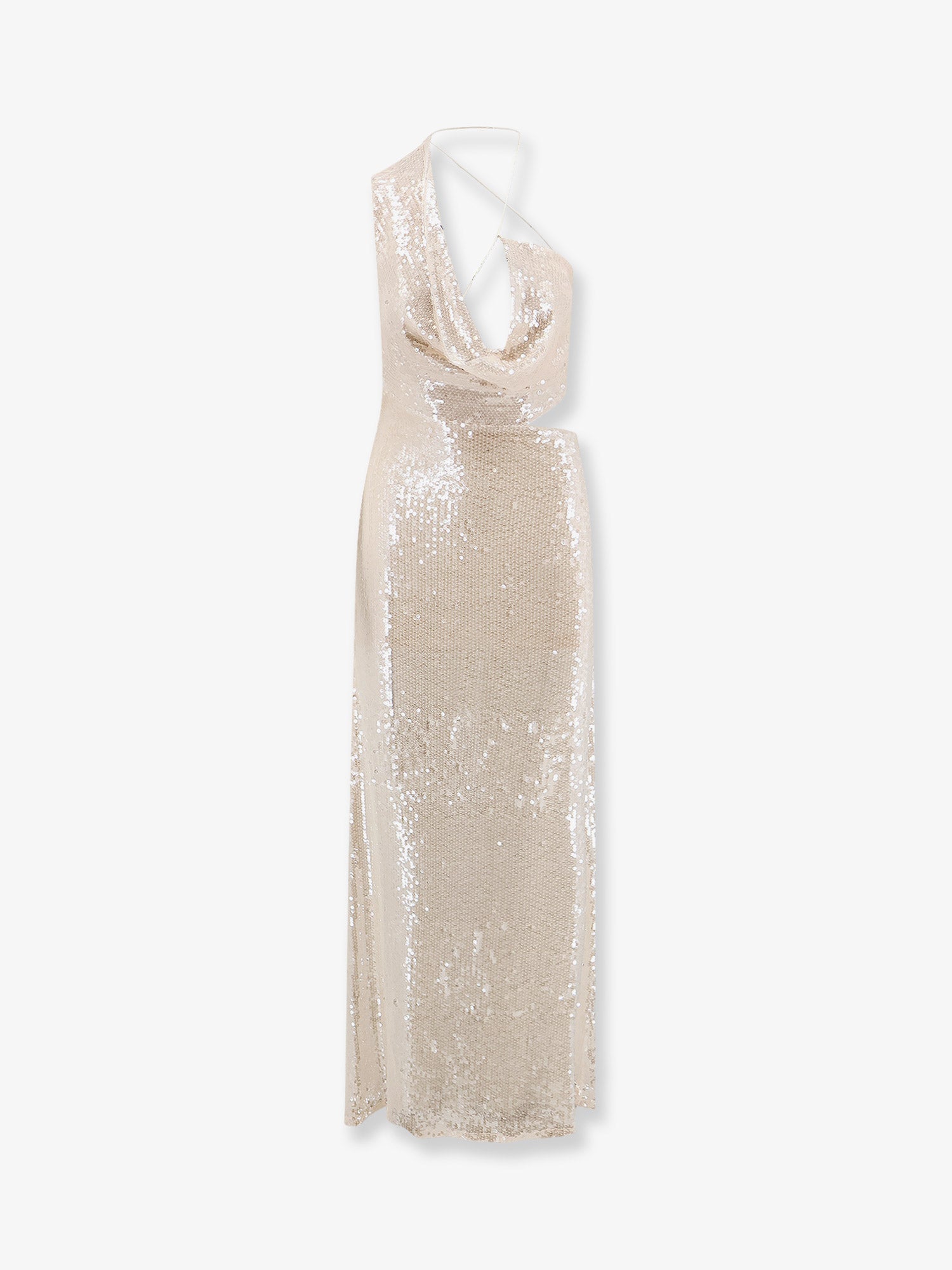 Iselin long dress with sequins AMAZUÌN