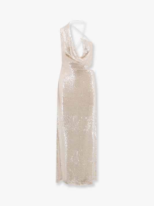 Iselin long dress with sequins