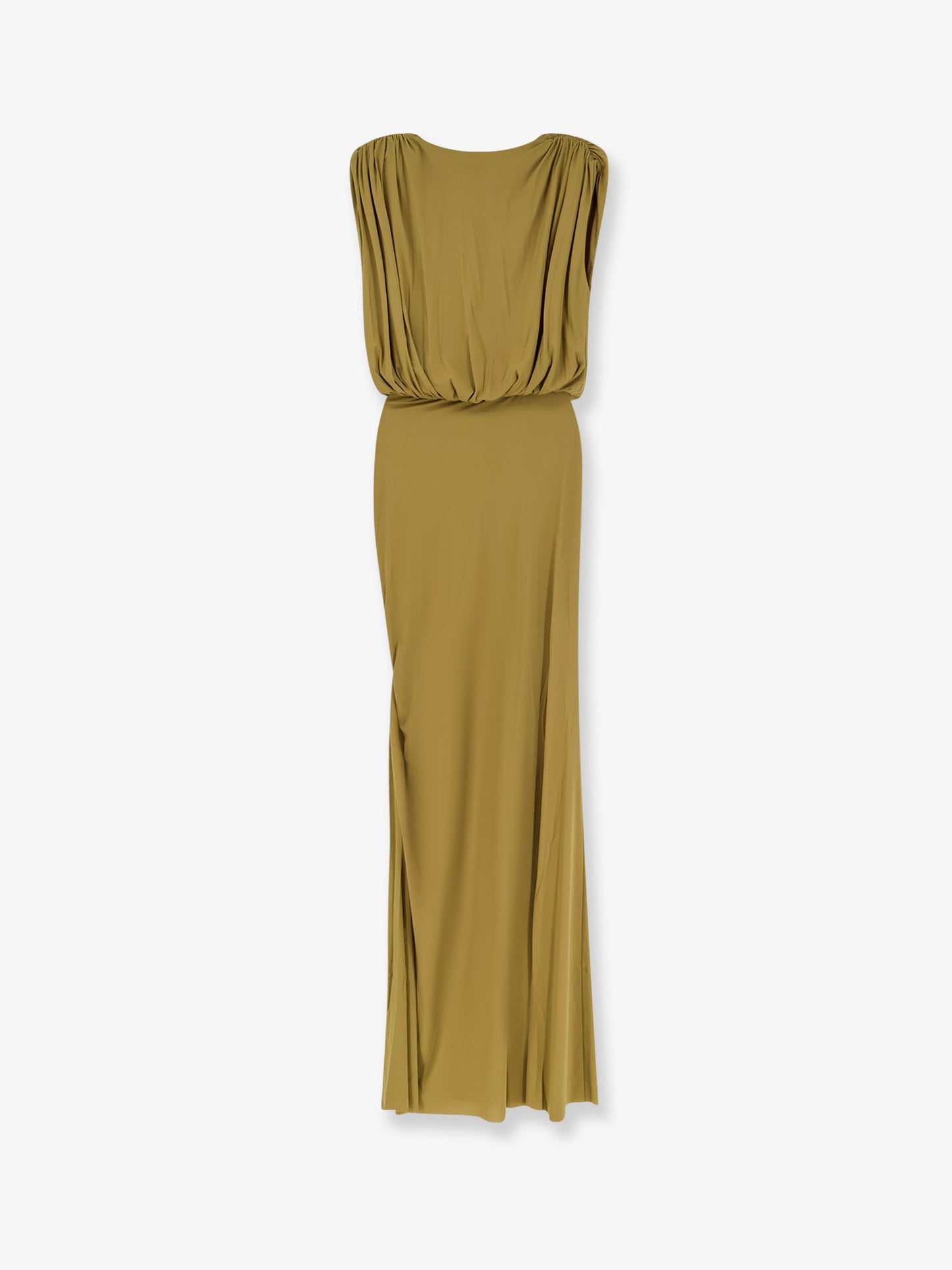 Vestito Meghan in jersey stretch con dettaglio drappeggiato laterale