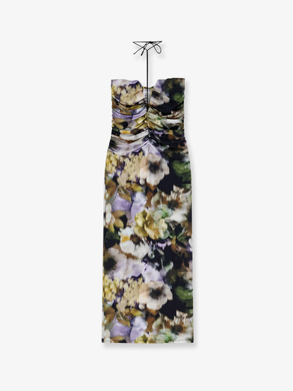 Natalie multicolor jersey dress thumbnail