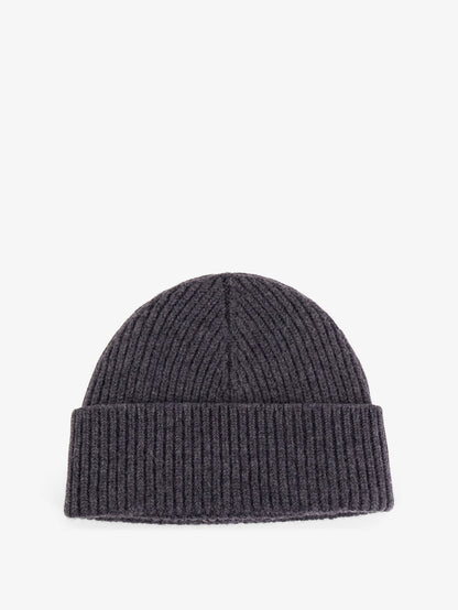 Virgin wool hat with embroidered logo on the front thumbnail