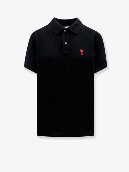 Cotton polo shirt with iconic embroidery thumbnail
