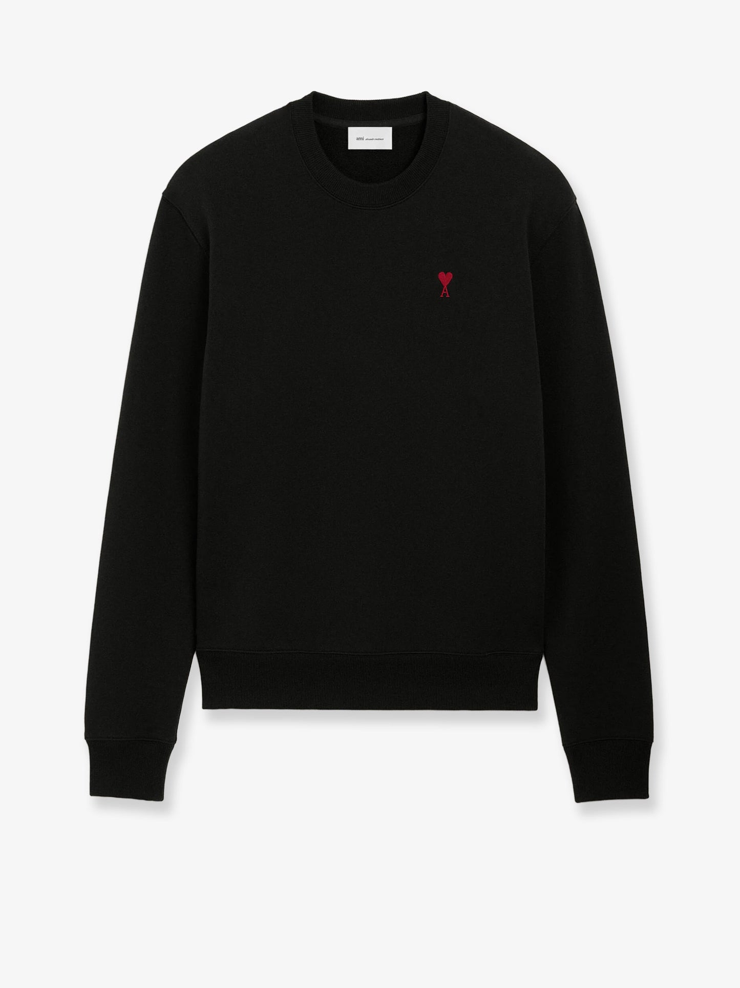Cotton sweatshirt with iconic embroidery