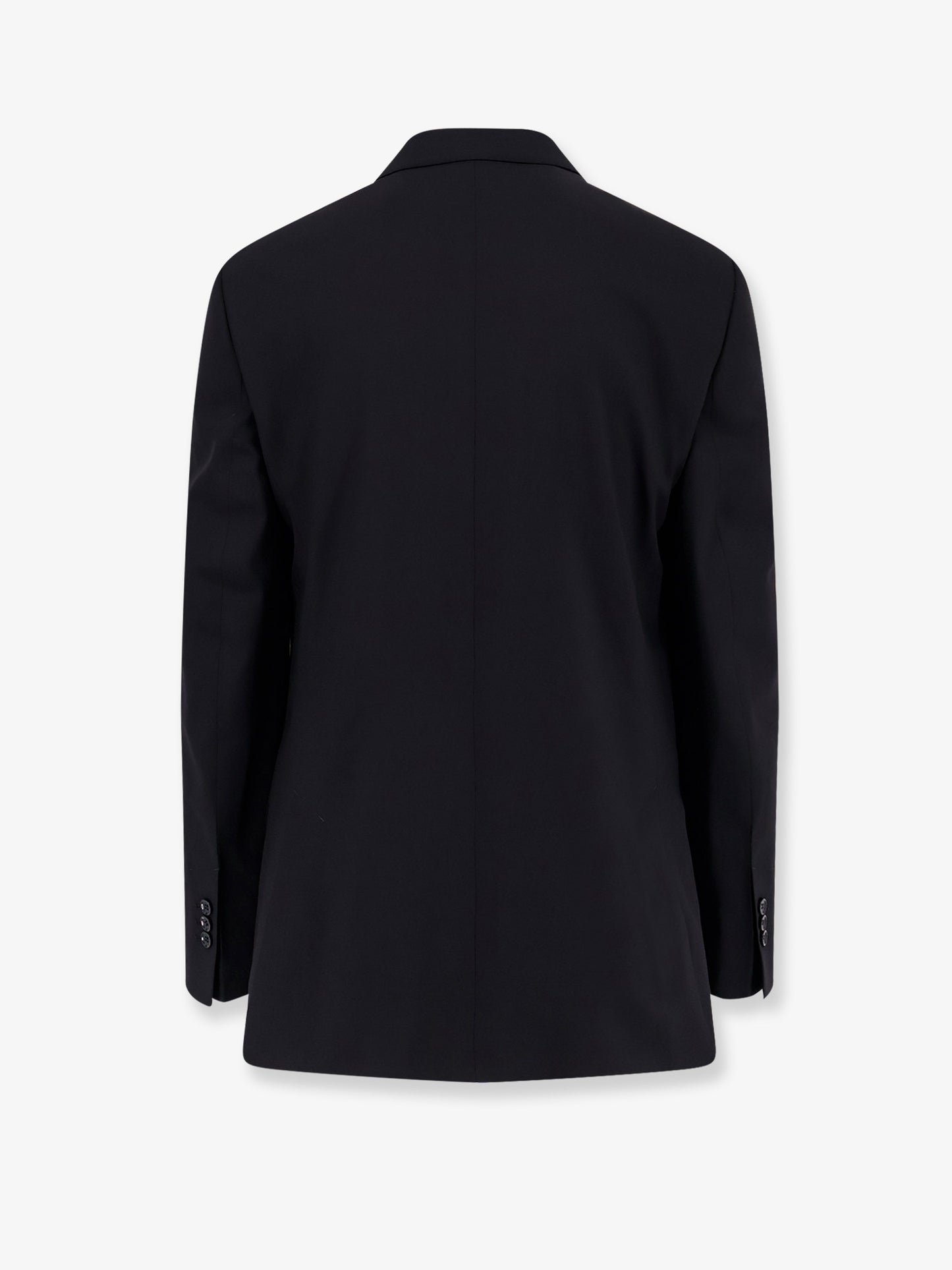 Single-breasted virgin wool blazer