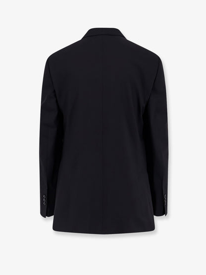 Single-breasted virgin wool blazer thumbnail