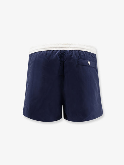 Nylon swimsuit with tone-on-tone logo thumbnail