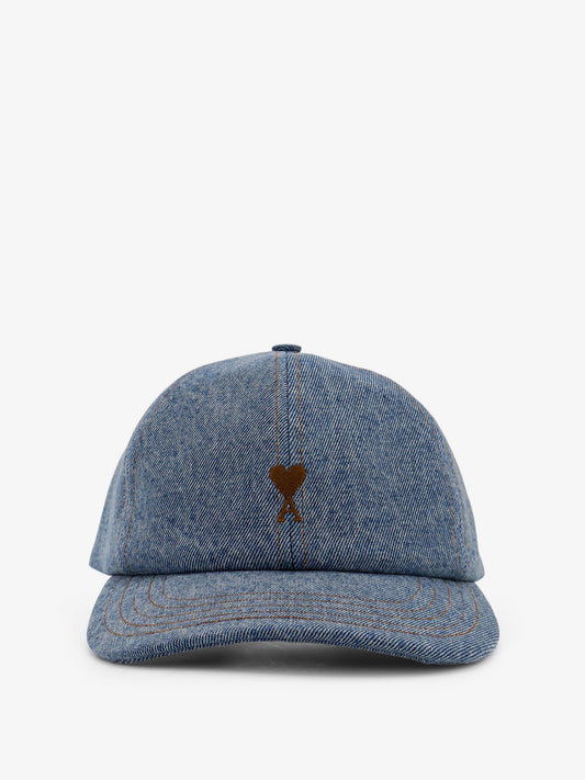 Denim baseball hat