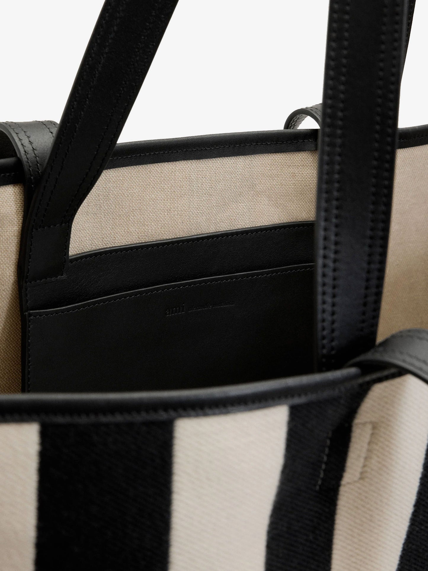 Ami de Coeur canvas shopping bag