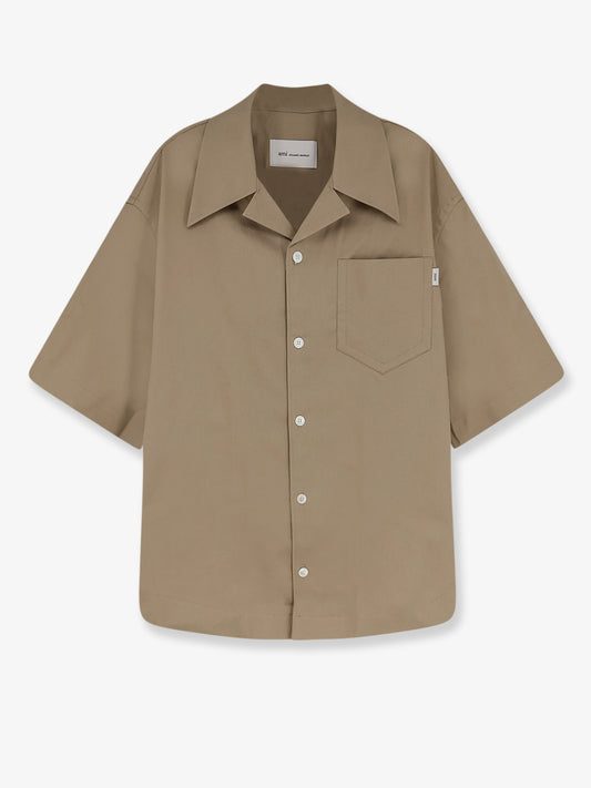 Oversized cotton shirt