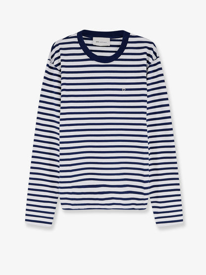 Cotton T-shirt with striped pattern thumbnail