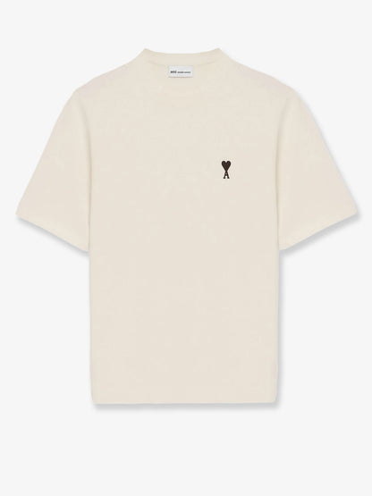 Cotton t-shirt with print on the back thumbnail