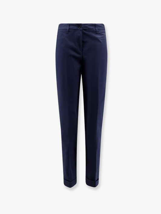 Stretch cotton trousers