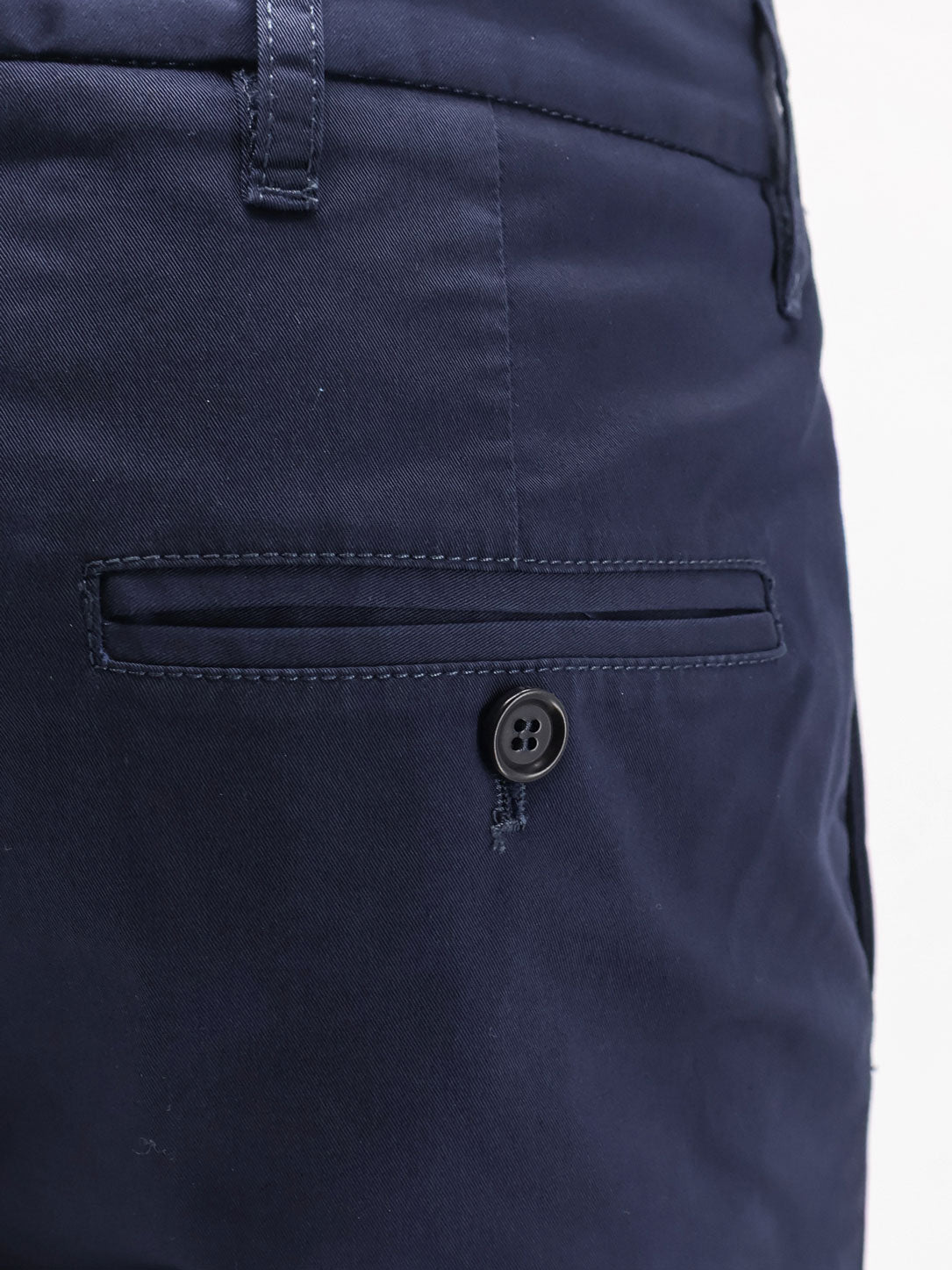 Stretch cotton trousers